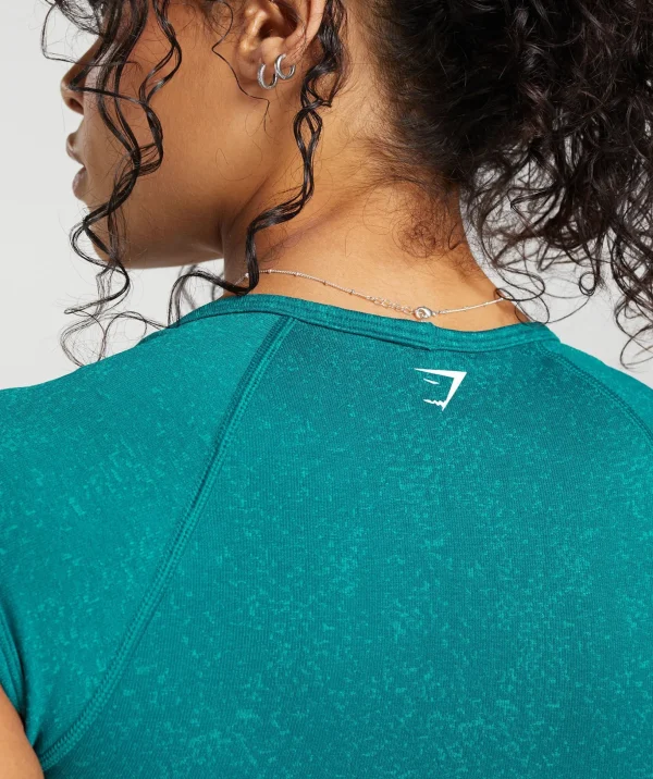 Adapt Fleck Seamless Crop Top