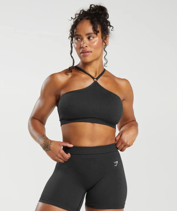 Adapt Fleck Seamless Halterneck Bralette