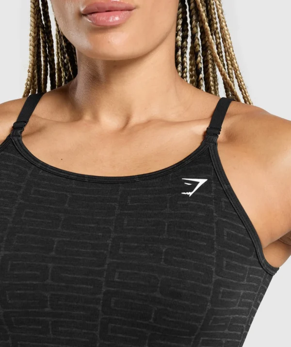 Adapt Monogram Seamless Midi Tank