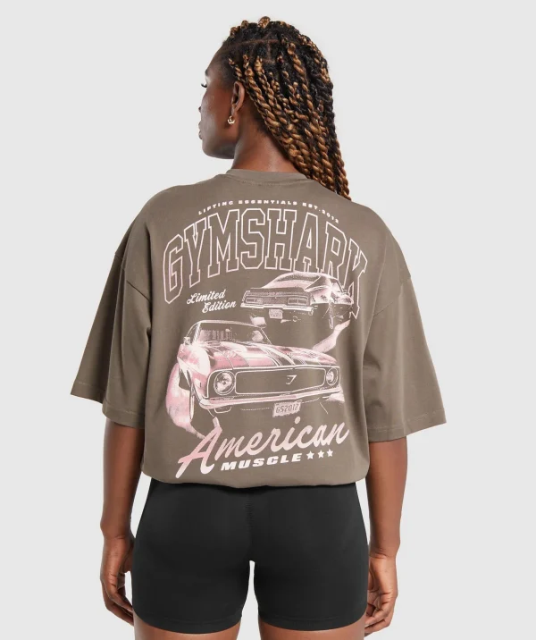 American Muscle Oversized T-Shirt