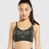 Apex Limit Seamless Ruched Sports Bra