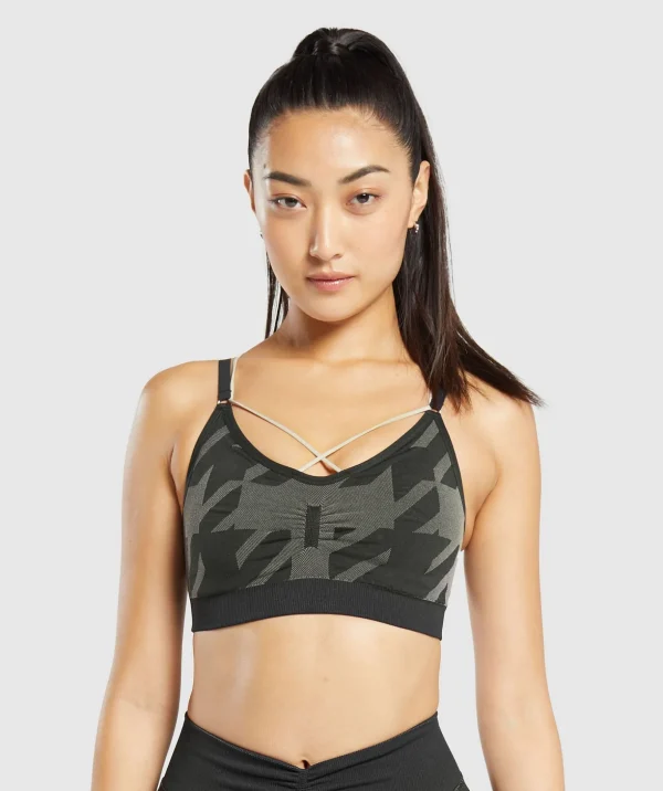 Apex Limit Seamless Ruched Sports Bra