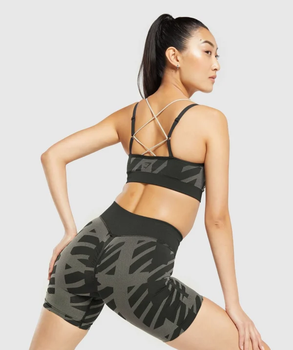 Apex Limit Seamless Ruched Sports Bra