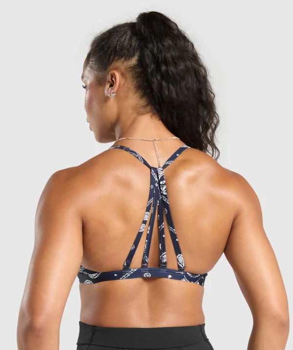 Bandana Print Minimal Bra