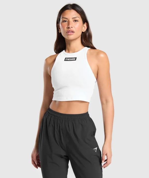 Block Crop Tank