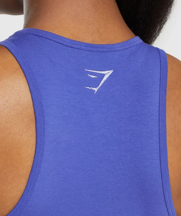 Block Crop Tank