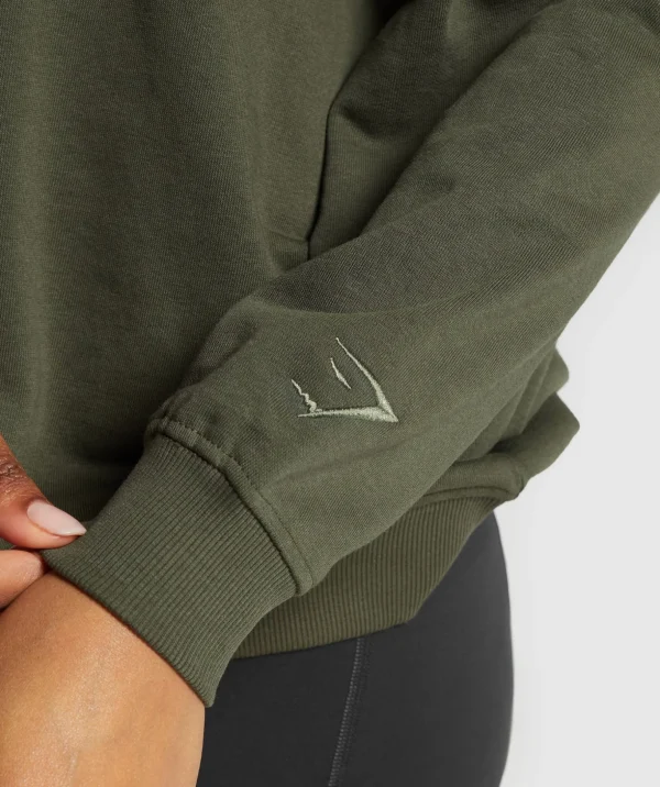 Block Oversized Hoodie