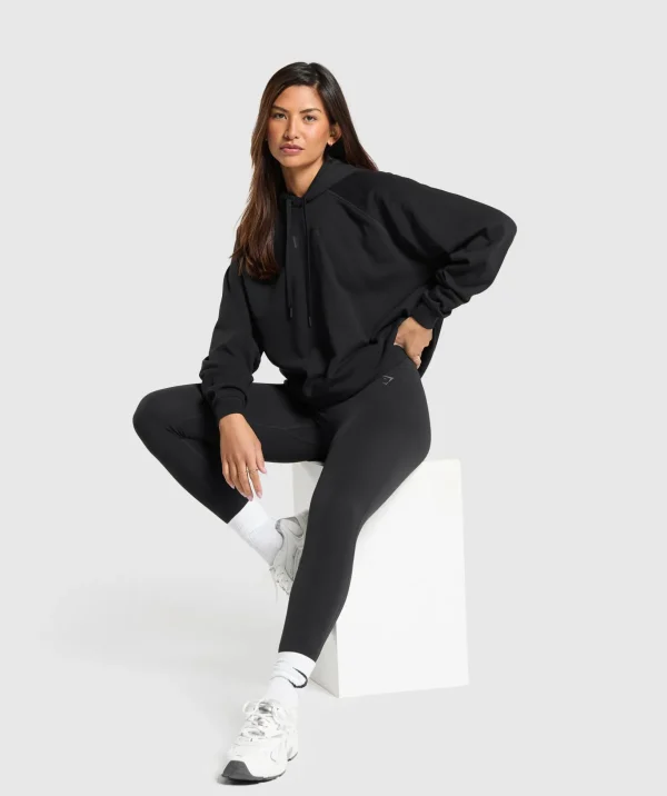 Block Oversized Hoodie