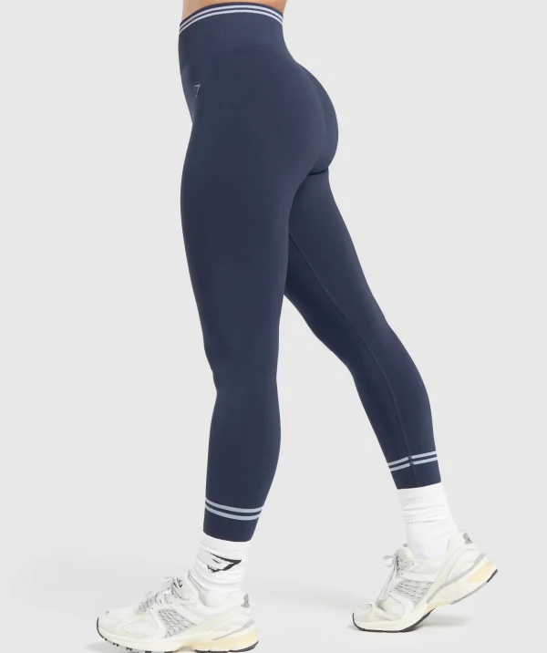 Contrast Seamless Leggings