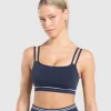 Contrast Seamless Sports Bra