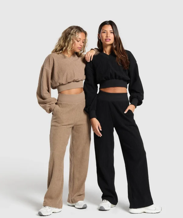 Cord Flared Trousers