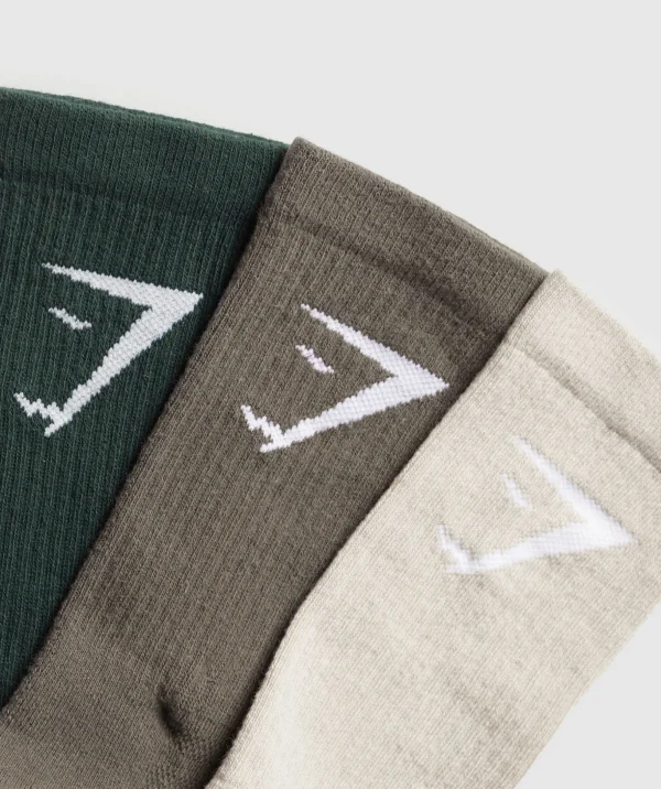 Crew Socks 3pk