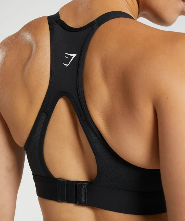 Cut Out Back High Support Sports Bra, B/C-E/F