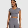 Elevate Ruched Crop Top
