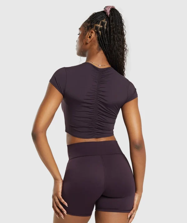 Elevate Ruched Crop Top