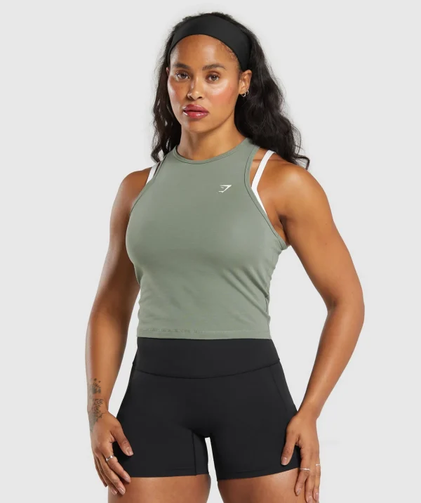 Essential Cotton Midi Tank