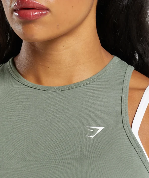 Essential Cotton Midi Tank