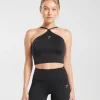 Everyday Halter Neck Ribbon Tank