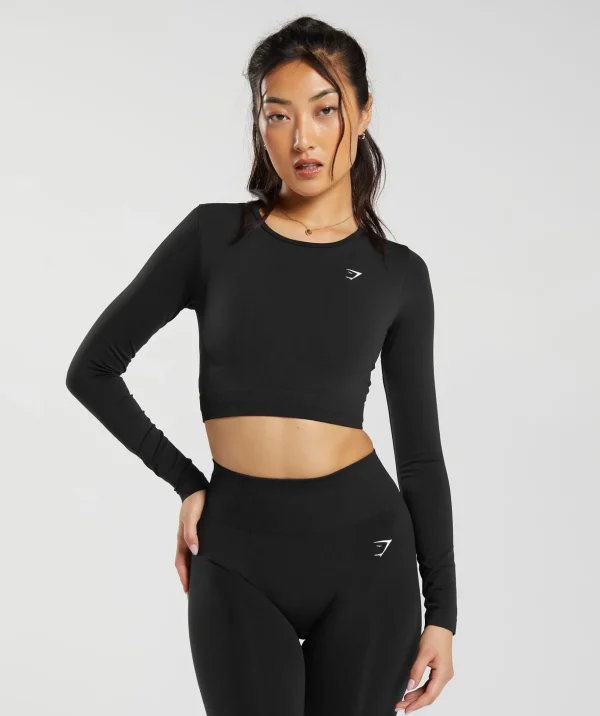 Everyday Seamless Long Sleeve Crop Top