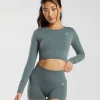 Everyday Seamless Long Sleeve Crop Top