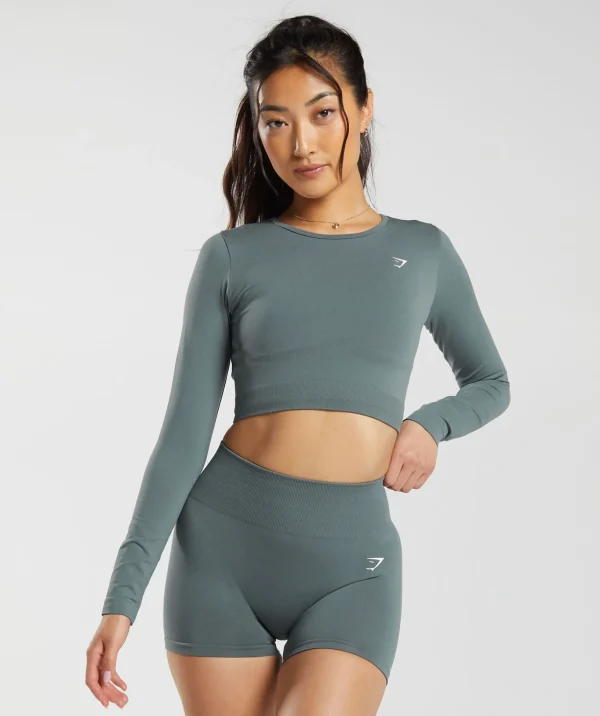 Everyday Seamless Long Sleeve Crop Top