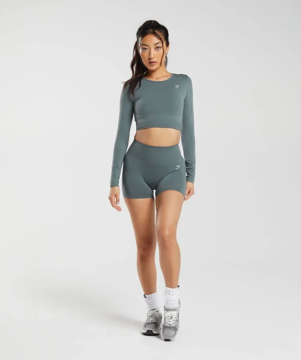 Everyday Seamless Long Sleeve Crop Top