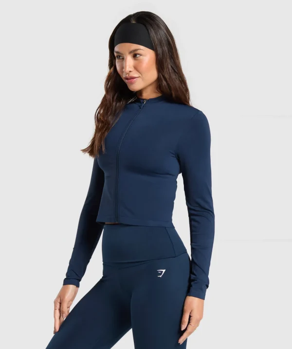 Everyday Seamless Zip Tracktop