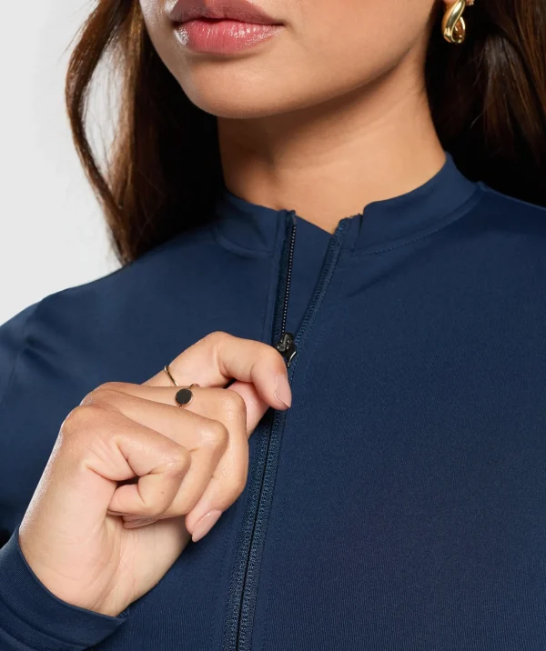 Everyday Seamless Zip Tracktop
