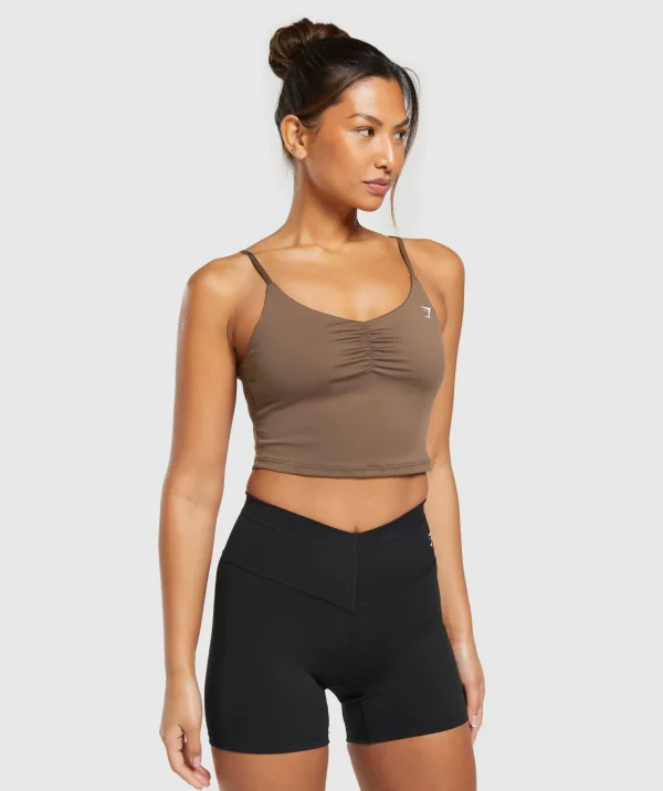Everyday Strappy Crop Cami Tank