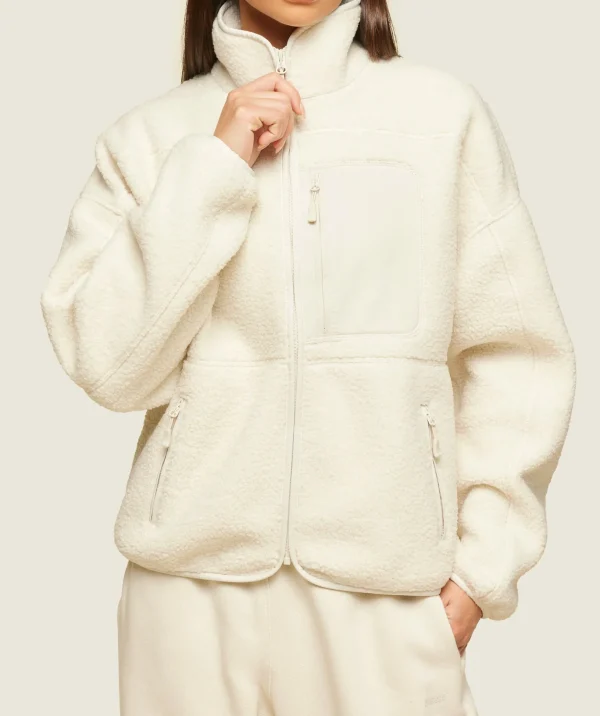 everywear Zip Up Sherpa Jacket