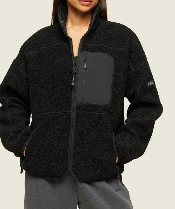 everywear Zip Up Sherpa Jacket