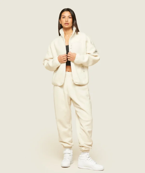 everywear Zip Up Sherpa Jacket