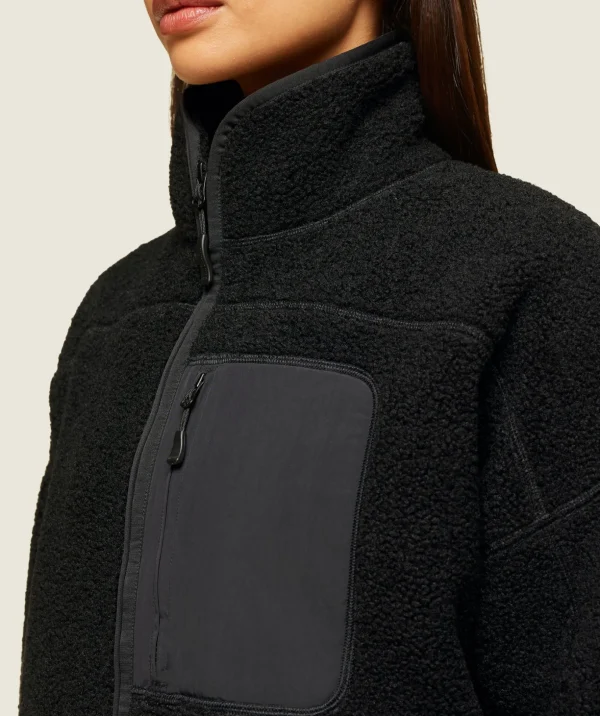 everywear Zip Up Sherpa Jacket