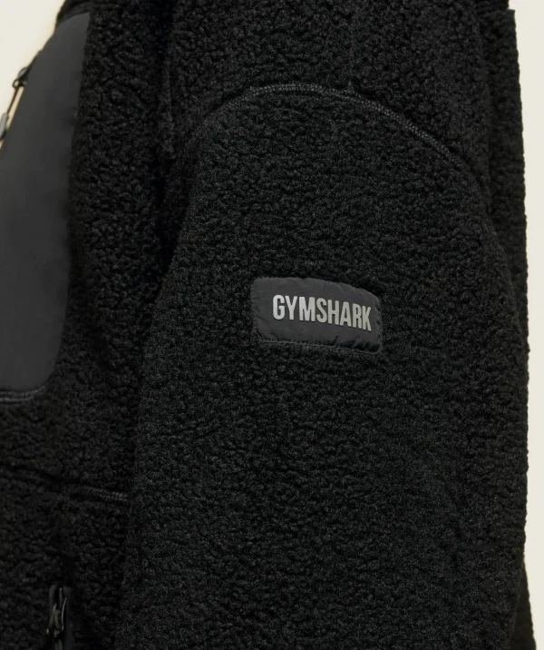 everywear Zip Up Sherpa Jacket