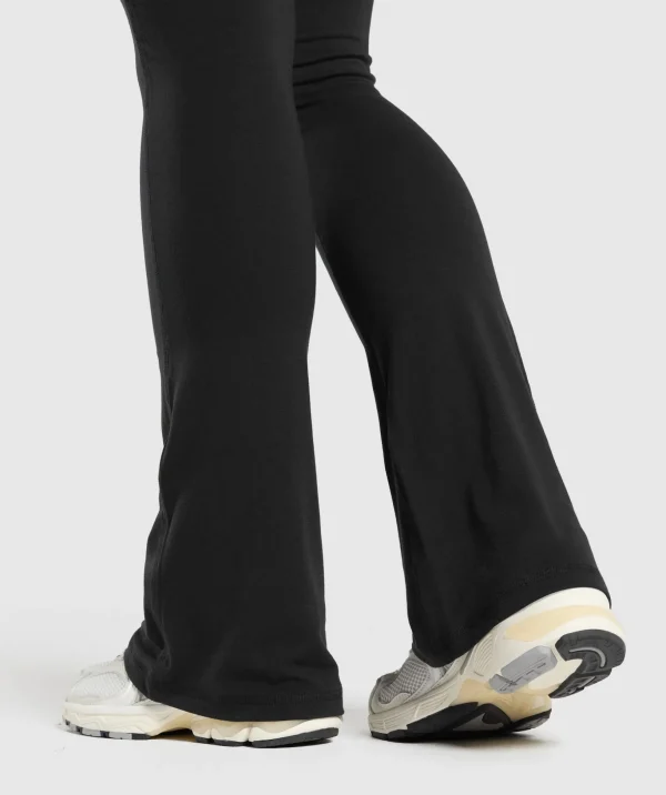 Foldover Flared Leggings