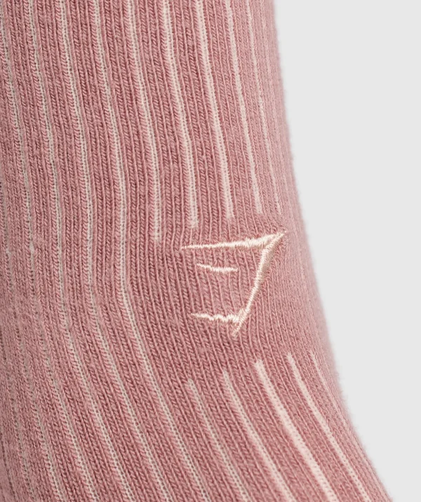Frill Crew Single Sock