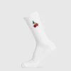 Graphic Cherries Crew Sock Single