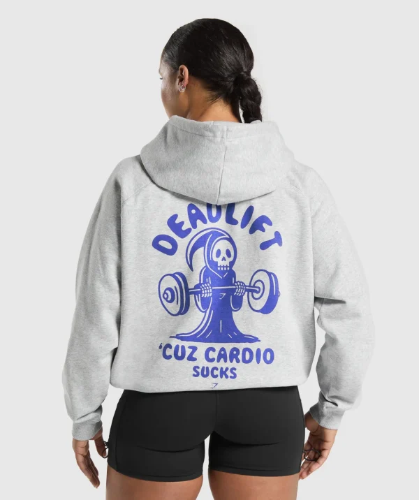 Graphic Reaper Oversized Hoodie