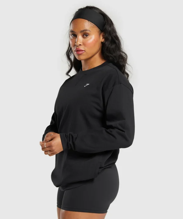 Heavyweight Cotton Long Sleeve Top
