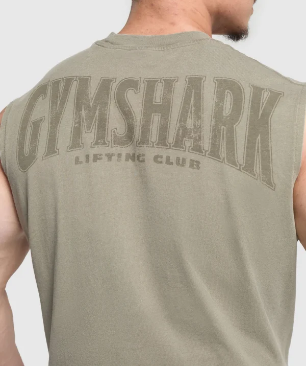 Heritage Washed Cut Off Tank