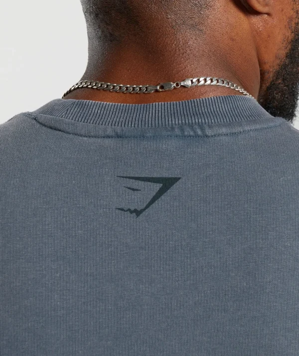 Heritage Washed Short Sleeve Crew