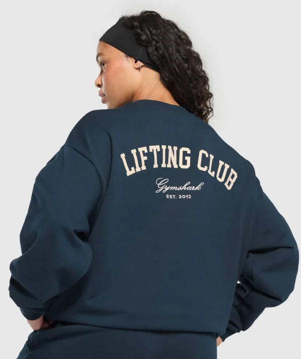 Lifting Club Oversized Sweatshirt