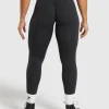 Lifting Dipped Waistband Leggings