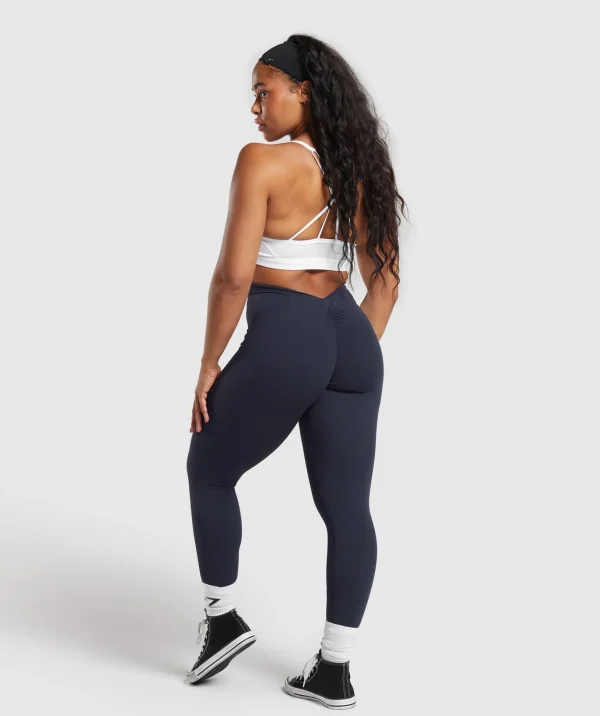 Lifting Dipped Waistband Leggings