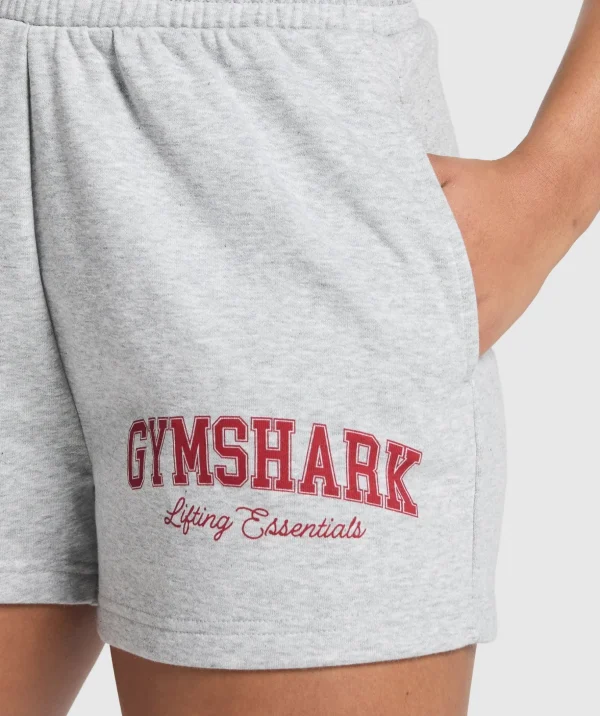 Lifting Essentials Graphic Brushed 4' Shorts