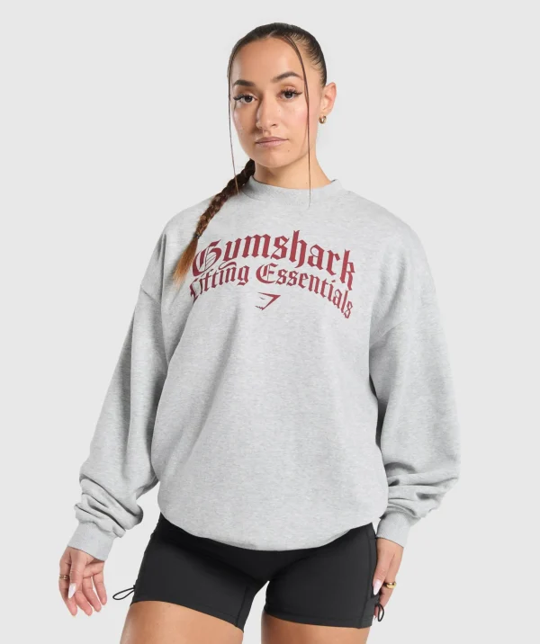 Lifting Essentials Oversized Sweatshirt