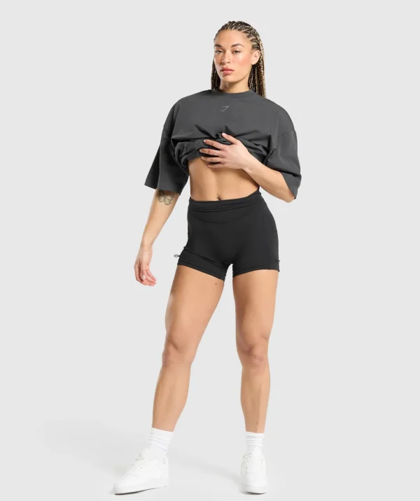 Lifting Graphic Oversized Baggy T- Shirt