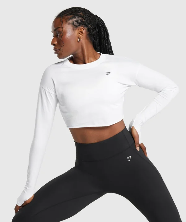 Lifting Long Sleeve Crop Top