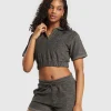 Monogram Towel Crop Top