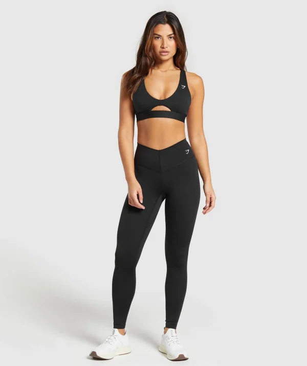 Peek A Boo Sports Bra